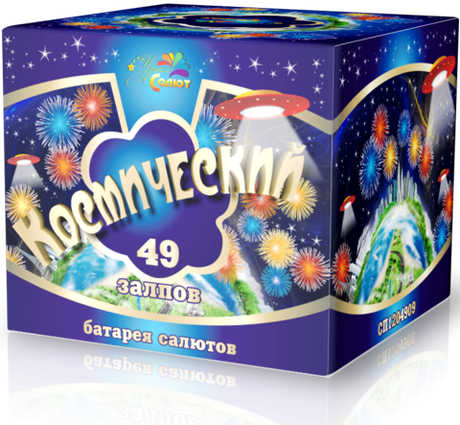 Батарея салютов УРАЛ САЛЮТ "КОСМИЧЕСКИЙ"