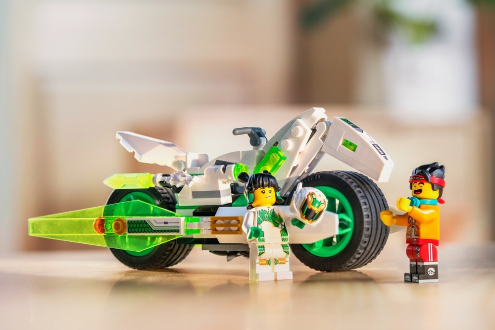 LEGO Monkie Kid: Мотоцикл Белого Дракона 80006 — White Dragon Horse Bike — Лего Манки Кид