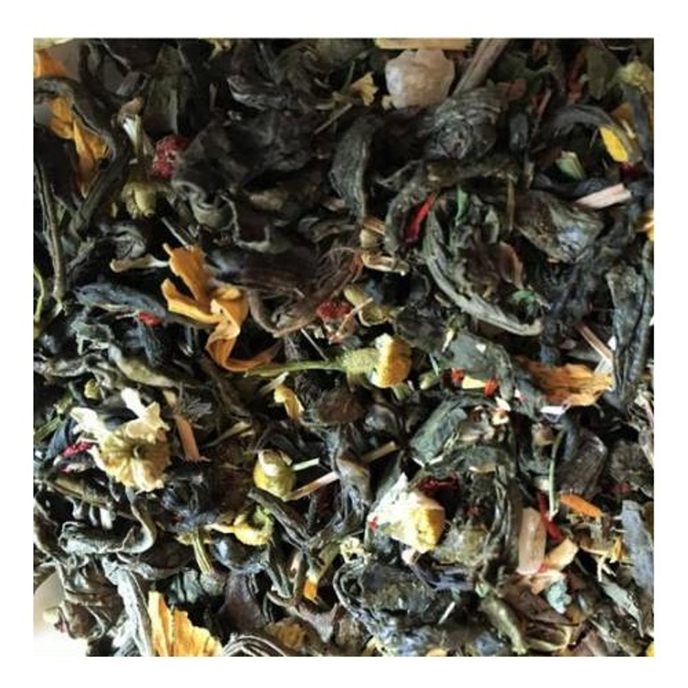 Зеленый ароматизированный чай Serenity Для расслабления нервной системы 1кг