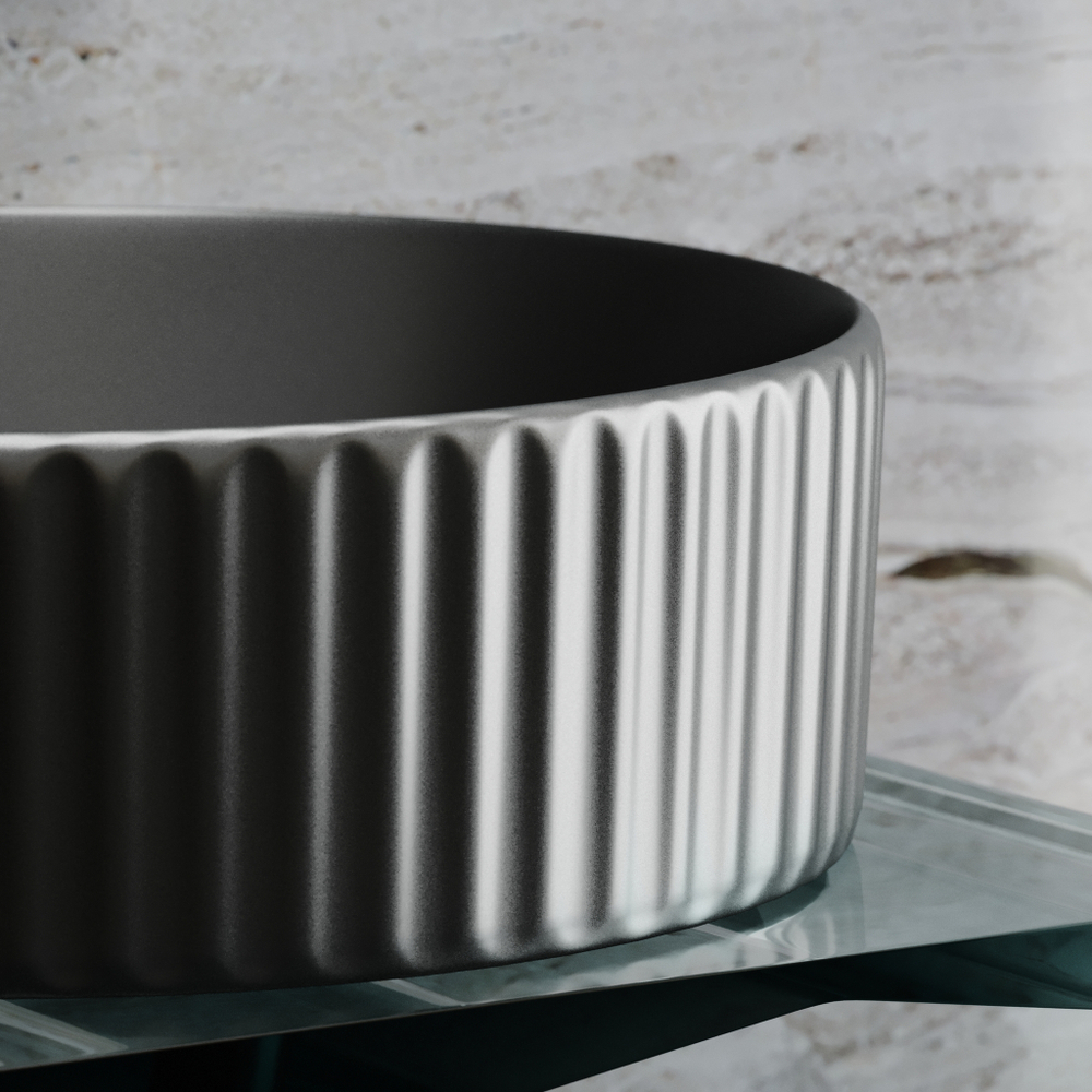 Рукомойник Ceramica Nova Element 36, см CN6057MDH темный антрацит матовый