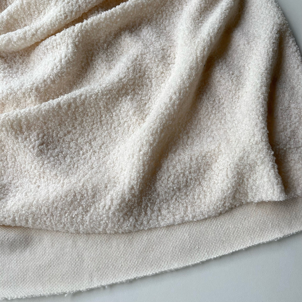 Трикотажный барашек/Букле Экрю