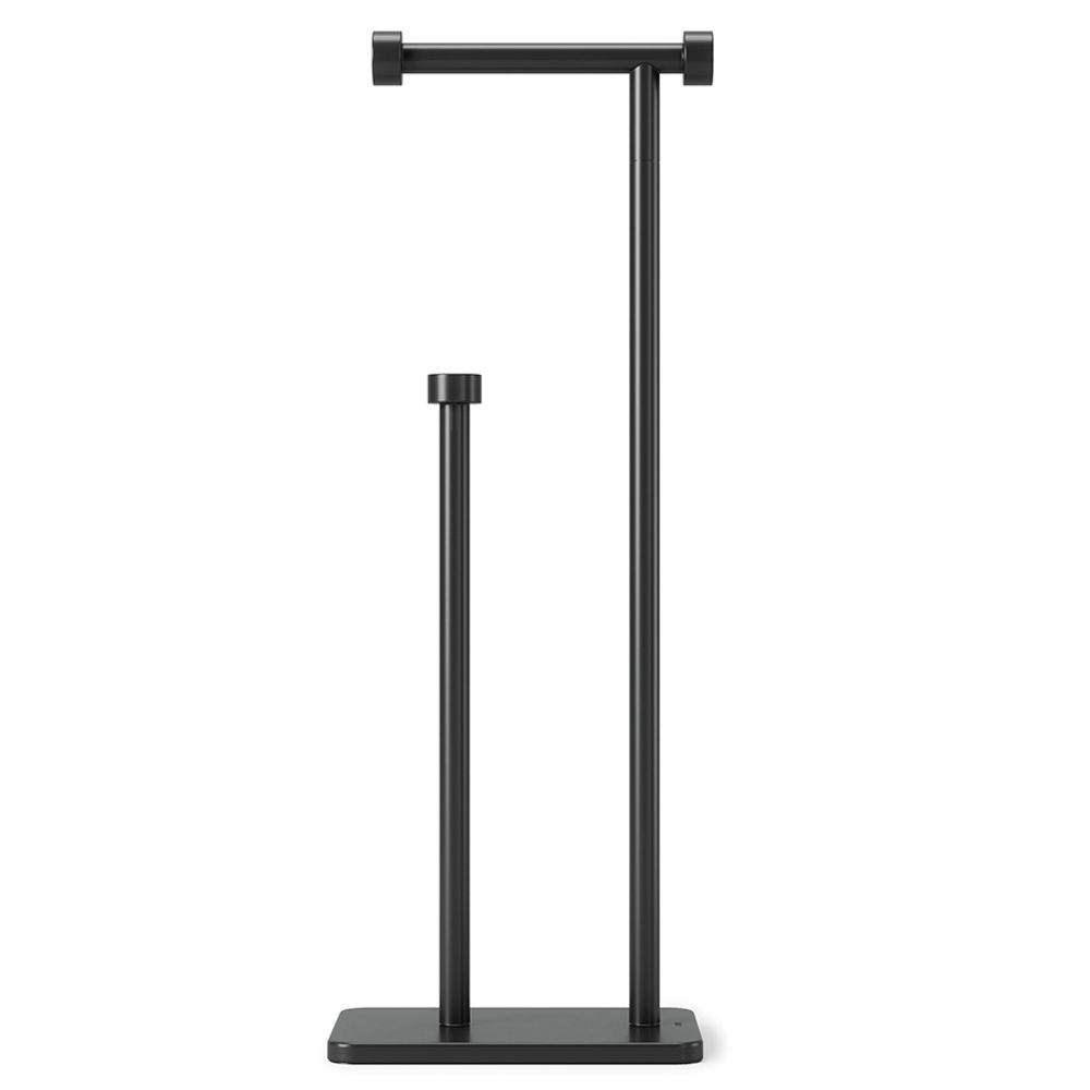 Держатель для туалетной бумаги Cappa, 20х12х52 см, черный