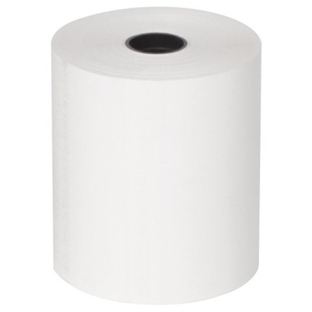 Чековая лента ТЕРМОБУМАГА 80 мм (диаметр 69 мм, длина 60 м, втулка 18 мм) КОМПЛЕКТ 6 шт., BRAUBERG, 110894