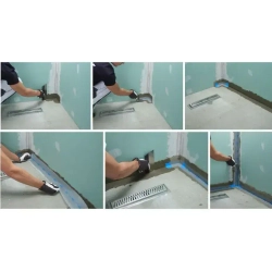 Угол гидроизоляционный внутренний КНАУФ 140х140мм