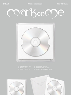 (ПРЕДЗАКАЗ) Альбом &TEAM - Mark on Me KR 2nd Mini Album Mini CD-R Version