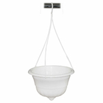 Горшок-кашпо Грация 4,5л подвесной, белый