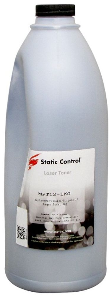 Тонер Static Control MPT12-1KG(0042001) черный Тонер Static Control MPT12-1KG(0042001) черный