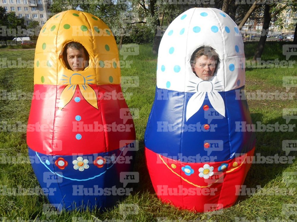 Игровой костюм Матрешка, на 6 чел.