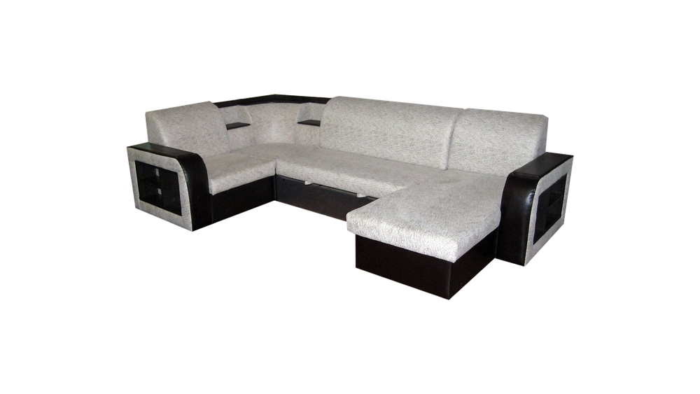 Угловой диван Кира Эко 15 П-образный