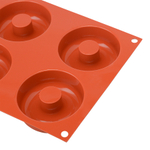 Форма силиконовая для приготовления пончиков donuts, D7,5 см