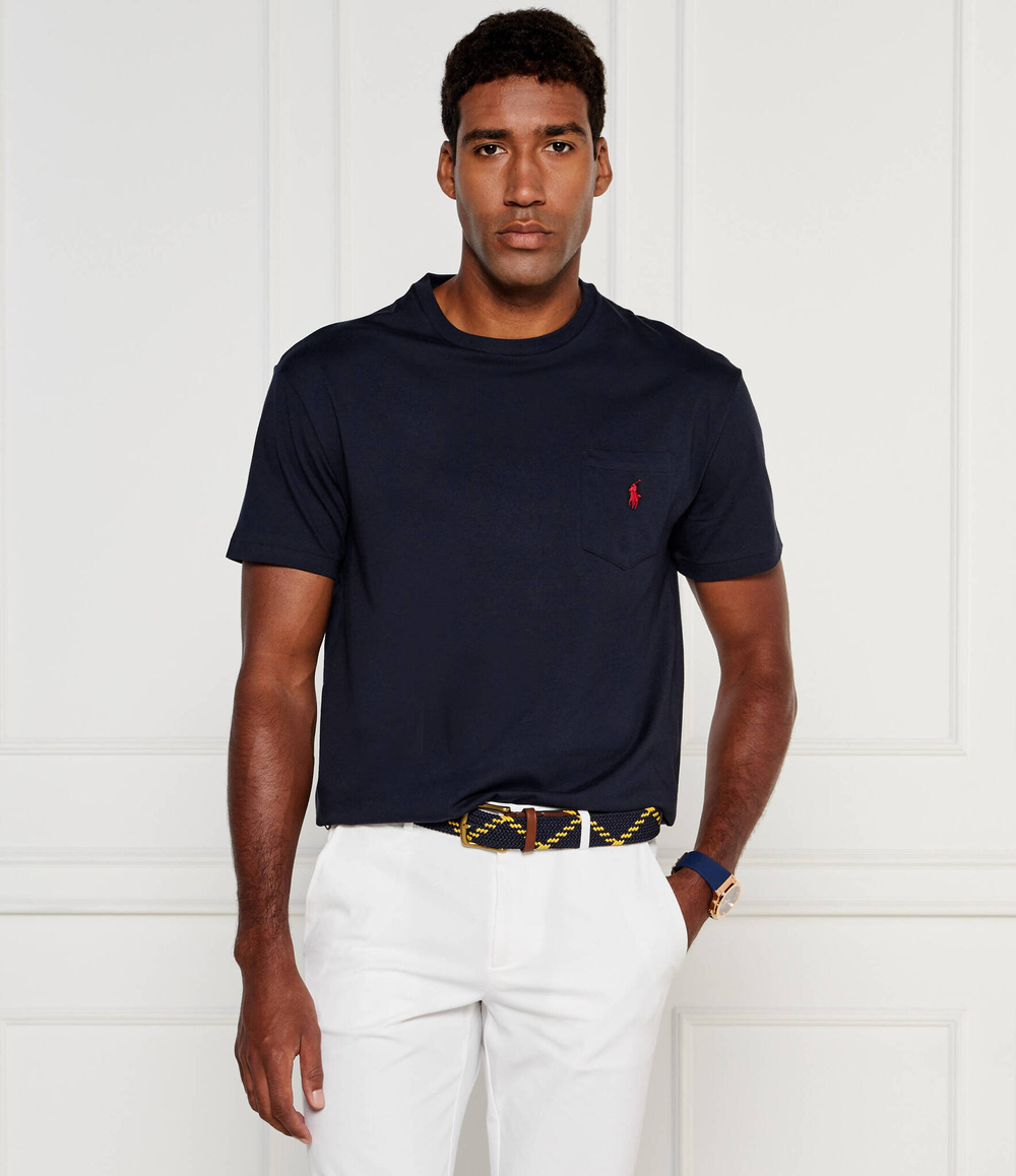 Футболка POLO RALPH LAUREN - темно-синий(710707095)