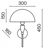Бра Maytoni Prima Z034WL-01BS