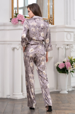 Пижама Mia-Amore 3206 "Gracia"  с брюками шелк