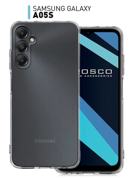 Чехол ROSCO для Samsung Galaxy A05s (арт.SS-A05S-TPU-01-TRANSPARENT )