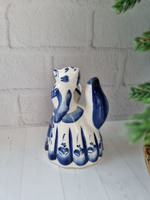 Лисичка фигурка гжель