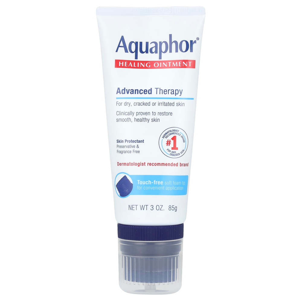 Aquaphor, Advanced Therapy, лечебная мазь, 85 г (3 унции)