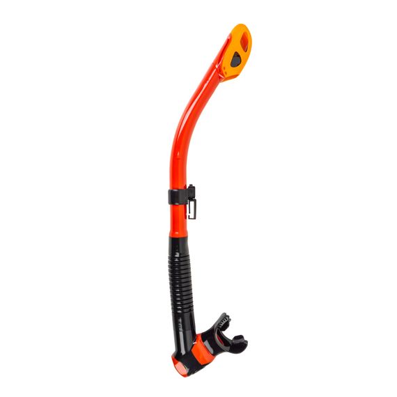 Трубка Scorpena K4 c двумя клапанами красная