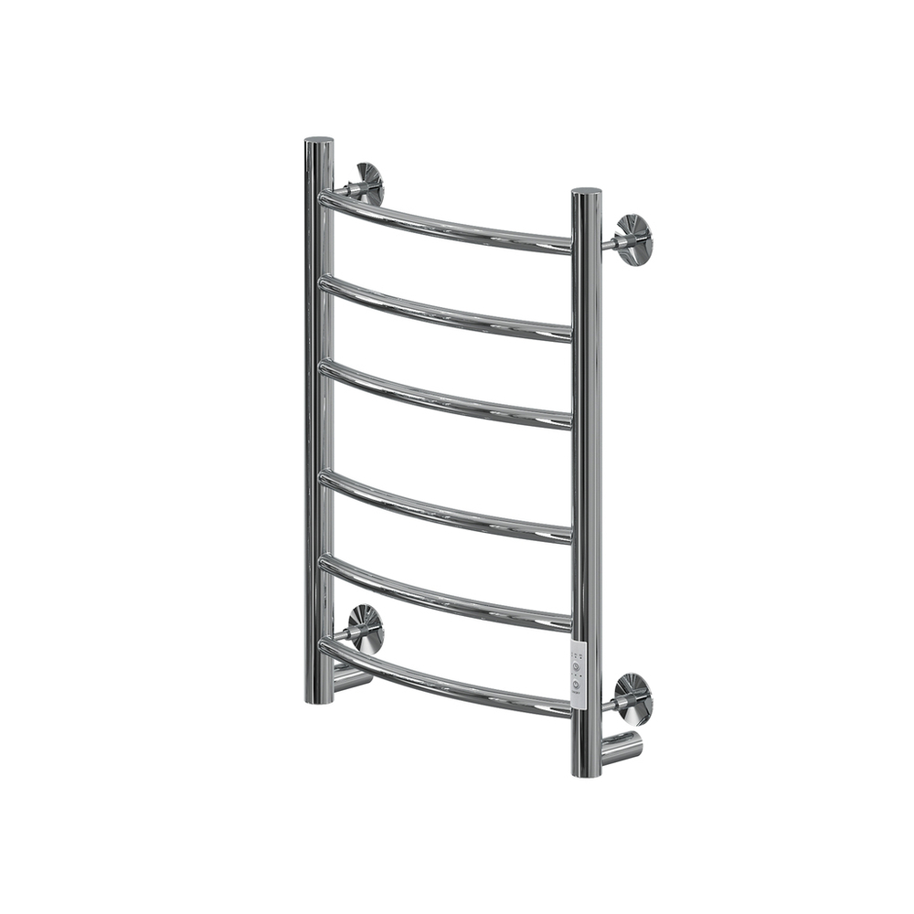 Полотенцесушитель MIXLINE CAPELLA  60х40 (таймер, 222 Вт, 6 перекладин) электрический ХРОМ