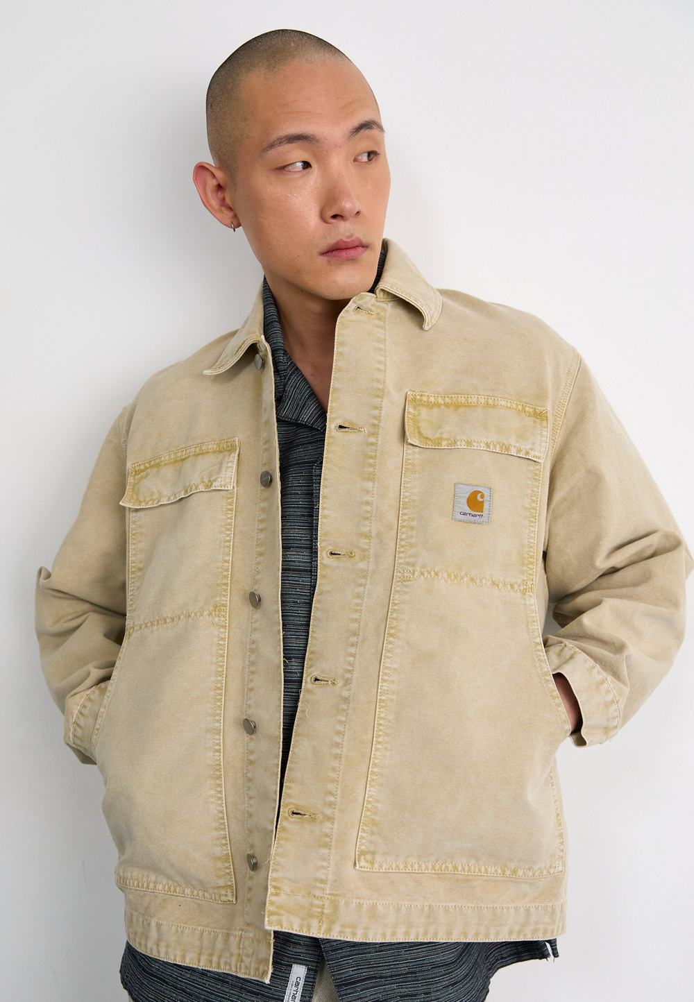 Carhartt WIP Весенняя куртка - Коричневый