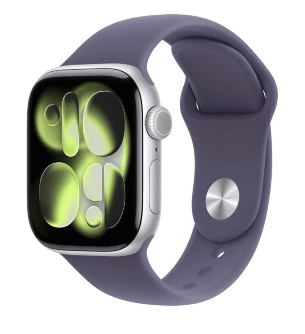 Умные часы Apple Watch Series 11 46mm Silver Al Pur Fog SB M/L GPS (MEVX4)