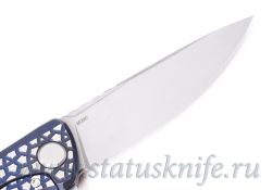 Нож Широгоров F95 Bear Pattern Purple M390 MRBSфотография - 8