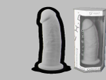 Фаллоимиатор термоактивный из Silexpan 9" 220512AL
