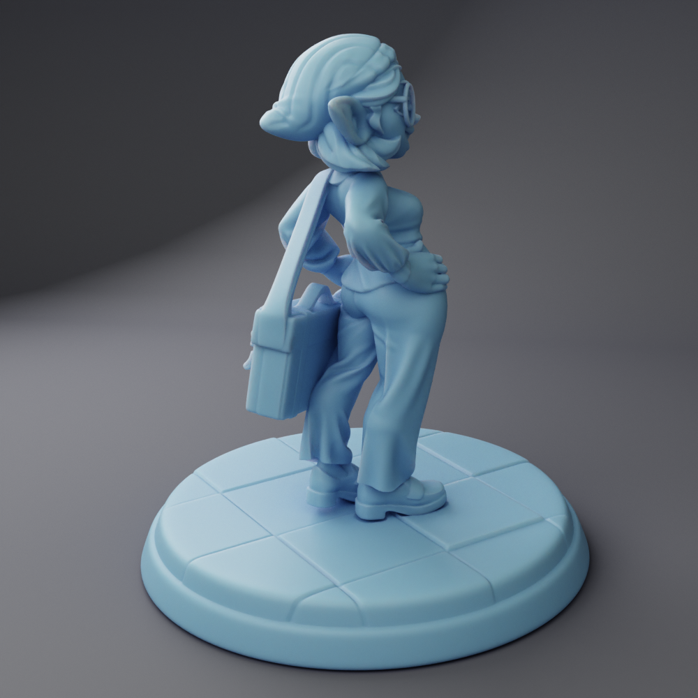 Миниатюры Девушки гоблины 32мм 75мм 100мм goblin girl