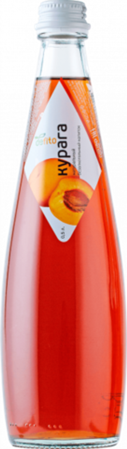 Напиток безалкогольный сильногазированный Defito курага 0,50