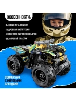 Конструктор внедорожник UNICON Техно, инерционный, 148 детал