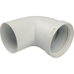 Элемент дымохода отвод 90° п/м  Ø80