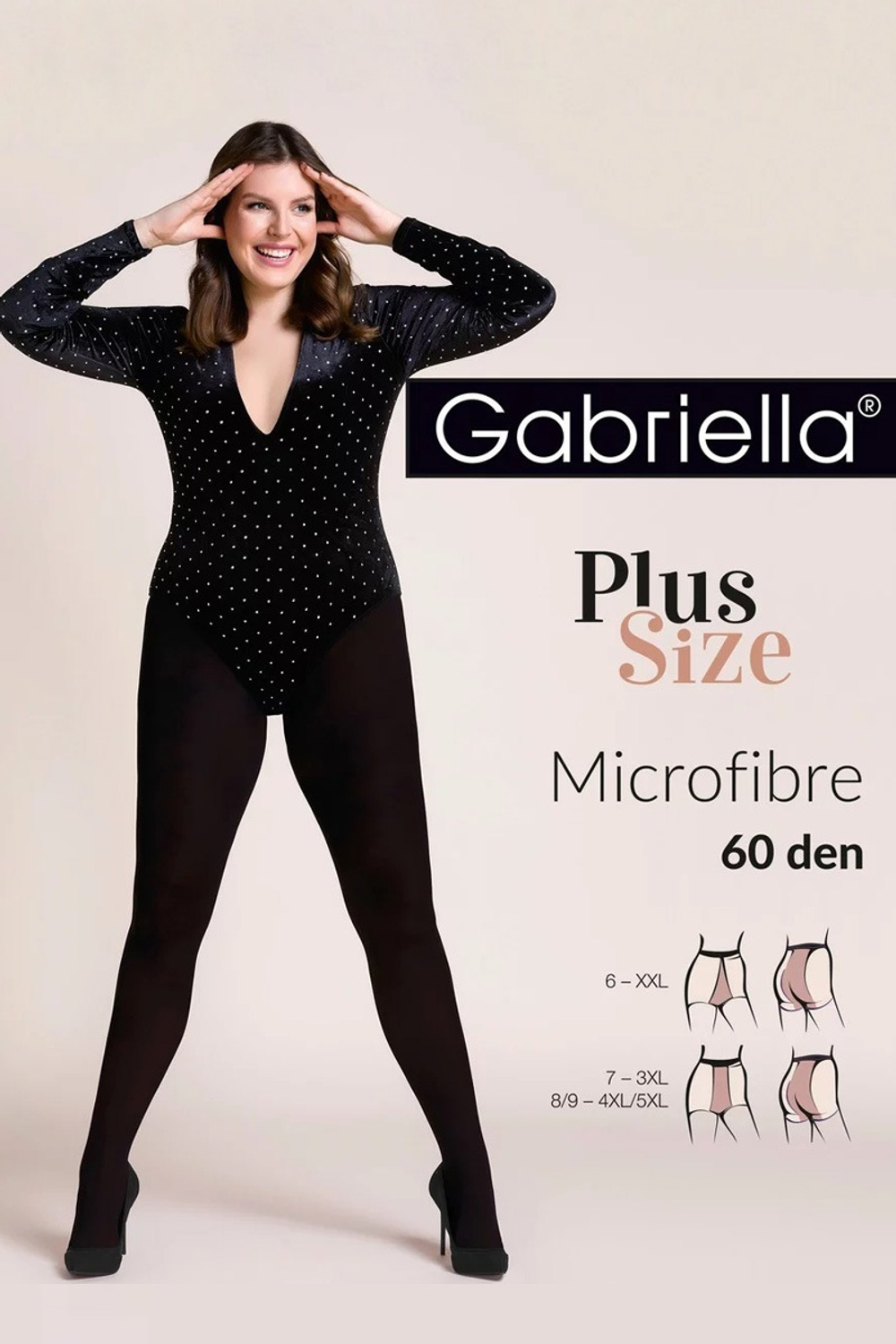 162 MICRO PLUS 60 DEN Колготки Gabriella