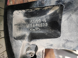 Диск колесный литой R18 Omoda C5 22-нв Б/У Оригинал 203000450AA