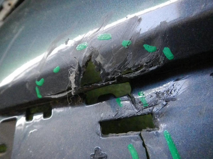 Бампер передний Geely Atlas (2016-2022)