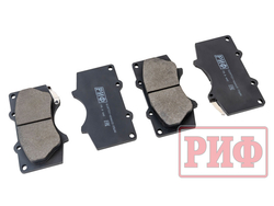 Колодки тормозные передние  РИФ Toyota LC120,150, Hilux 2005+  OEM 04465-35250, 04465-35290