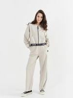 Толстовка облегченная "Туман" укороченная женская