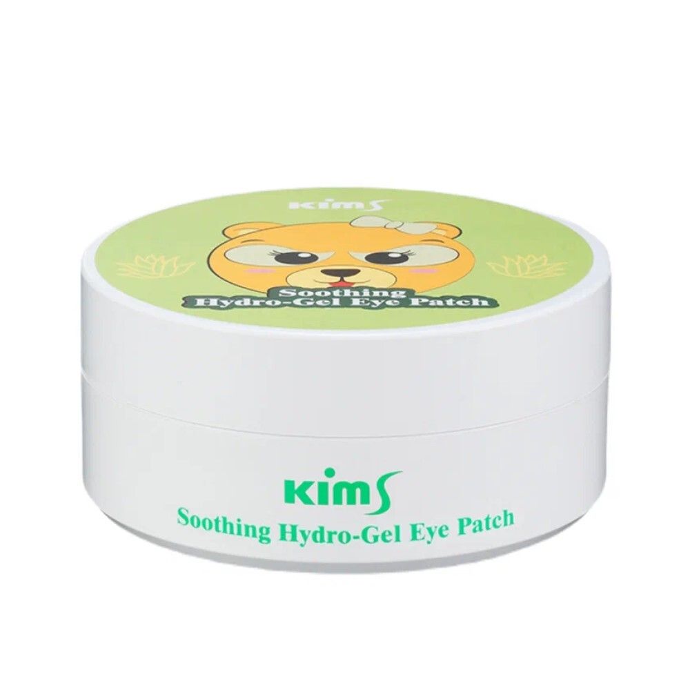 Гидрогелевые успокаивающие патчи Kims Soothing Hydro-Gel Eye Patch (60 шт. в баночке, размер S)