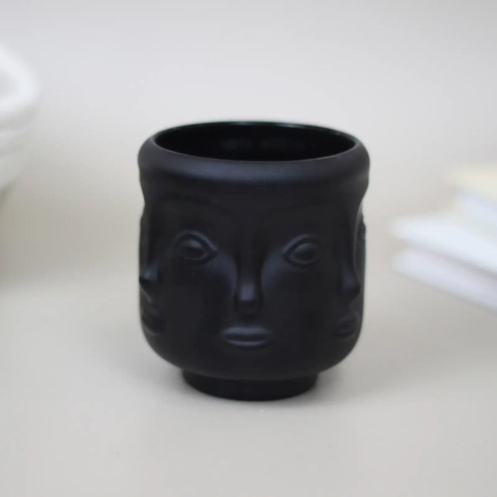 Подсвечник «Закат» 7*7,5 см, Черный