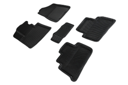 Коврики EVA 3D ромб для Hyundai Tucson III Rest 2018-2021, Seintex.95185