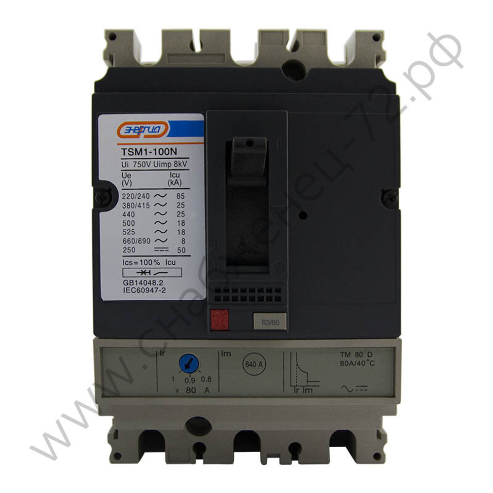 Автоматические выключатели Энергия TSM1