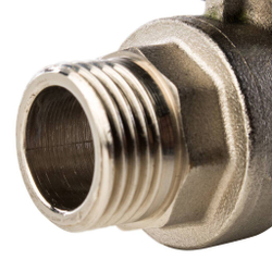 Кран шаровой муфта/резьба полнопроходной (бабочка) 15