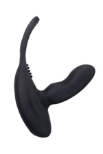 Черный стимулятор простаты Maud с вибрацией (Цвет: черный)