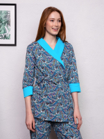 Пижама К-300/василек-огурец