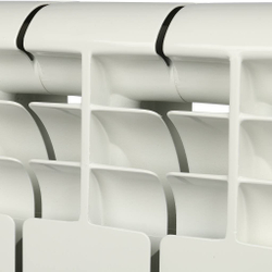 ROMMER Profi 350 (AL350-80-80-080) 12 секций радиатор алюминиевый (RAL9016)