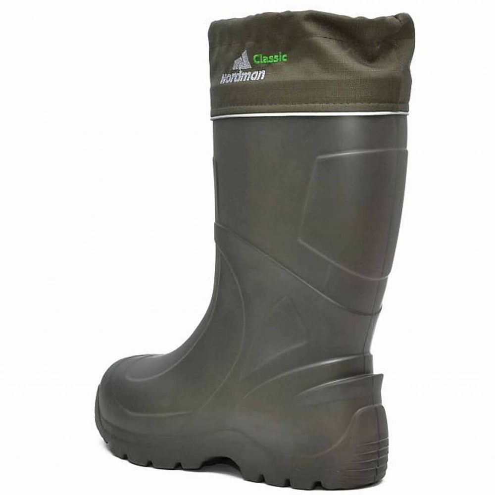 Сапоги Nordman Classic Pro до -50 с меховым вкладышем оливковые