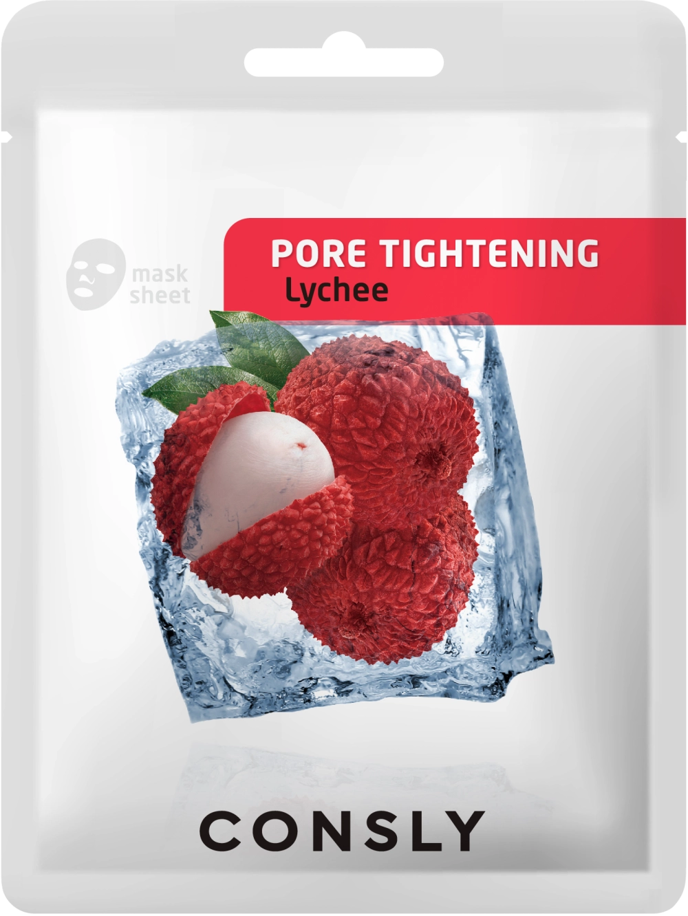 Тканевая маска Consly Pore Tightening Lychee 20 мл