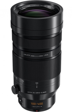 Объектив Panasonic Vario-Elmar 100-400mm f/4.0-6.3 Asph DG (H-RS100400), черный