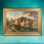 Винтажная картина «Городской Пейзаж»