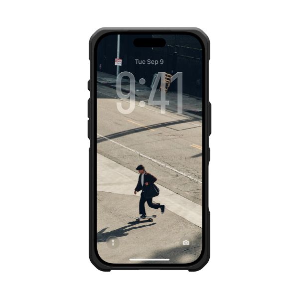 Чехол Uag Metropolis LT Case для iPhone 17 Pro, Синий | Kevlar Mallard