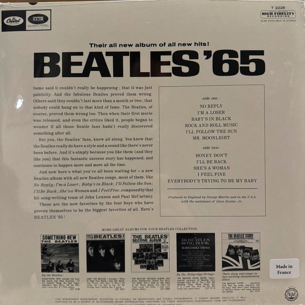 The Beatles / Beatles '65 (LP)