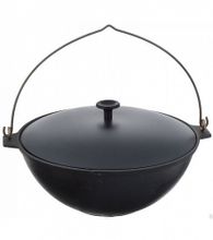 Казан Камская Посуда чугунный походный К41д, 4 л